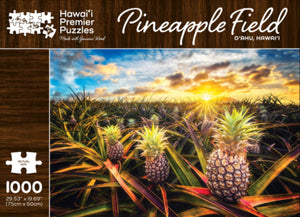 "Pineapple Field" Wooden Jigsaw Puzzle