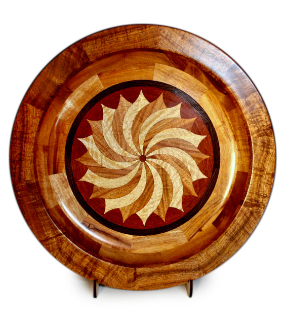 Segmented Koa Platter 