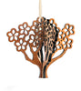 Koa 3D Ornament - Plumeria Tree