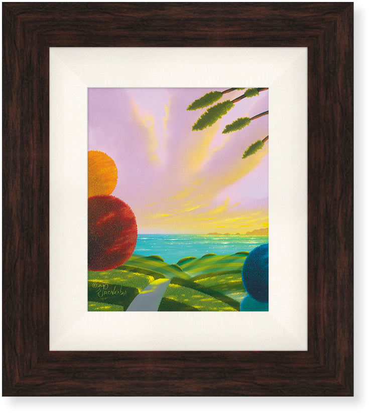 Pintura original: Allium Bay de Michael Provenza