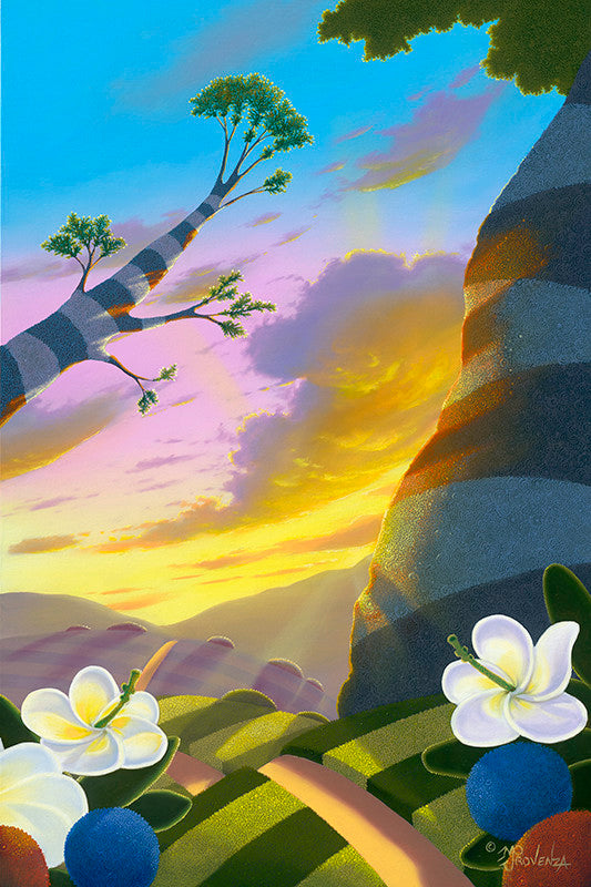 Pintura original: Camino angelical de Michael Provenza