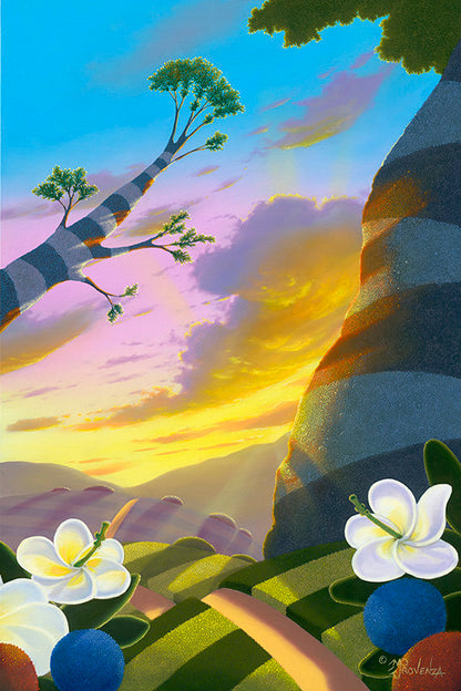 Pintura original: Camino angelical de Michael Provenza