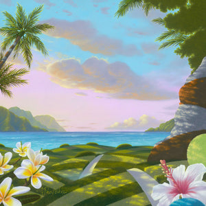 Original Painting: Blue Haven by Michael Provenza