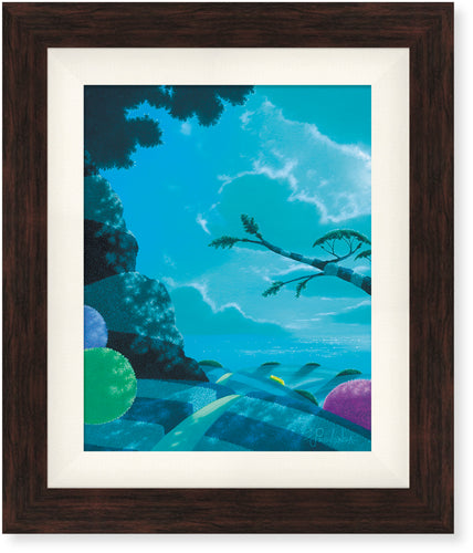 Original Painting: Blue Nights Glow by Michael Provenza