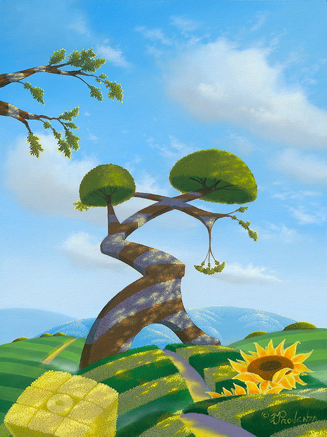 Pintura original: Camino calmante de Michael Provenza