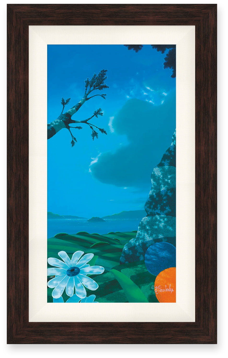 Pintura original: Colinas Esmeralda de Michael Provenza