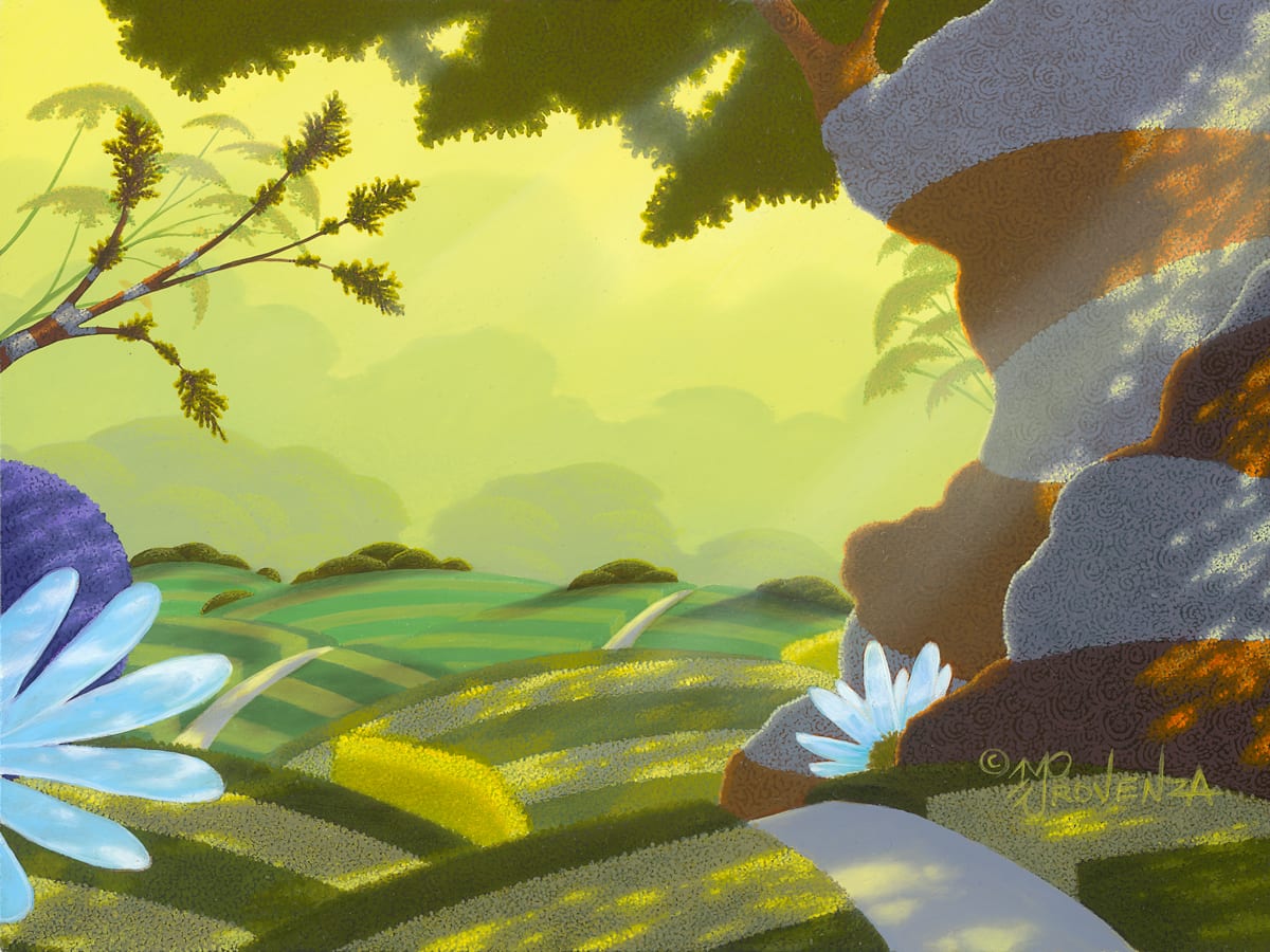 Pintura original: Entrada al Edén de Michael Provenza