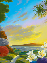 Original Painting: Glimmer of Hope by Michael Provenza supporting Maui relief efforts