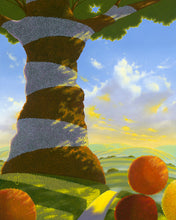 Original Painting: Harvest Poms by Michael Provenza