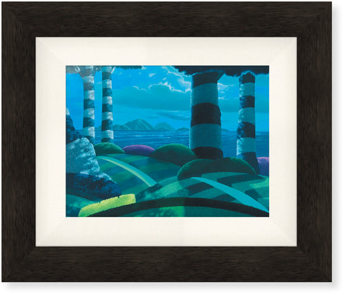 Original Painting: Moonlight Oasis by Michael Provenza