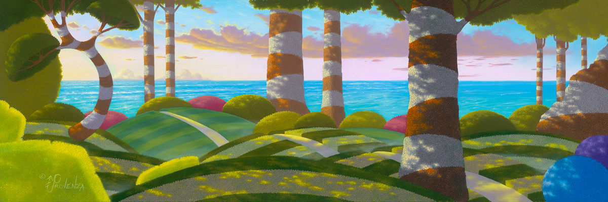 Pintura original: Oasis de Michael Provenza