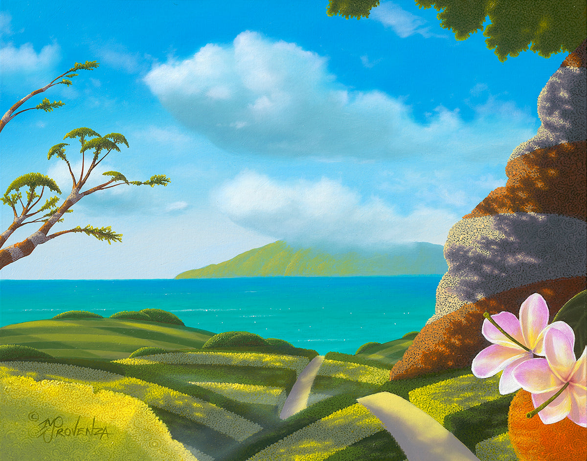 Pintura original: Camino al paraíso de Michael Provenza