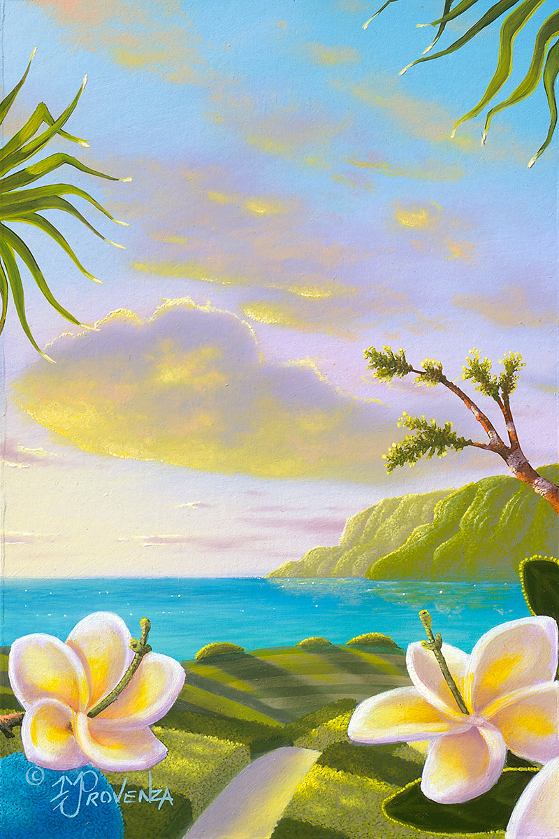 Pintura original: Aguas románticas de Michael Provenza