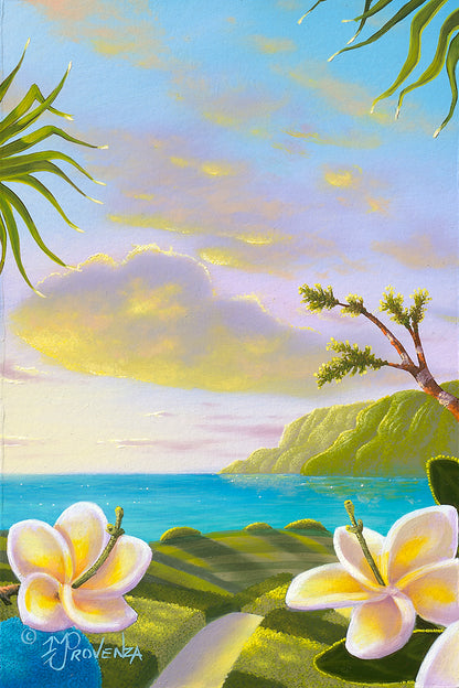 Pintura original: Aguas románticas de Michael Provenza