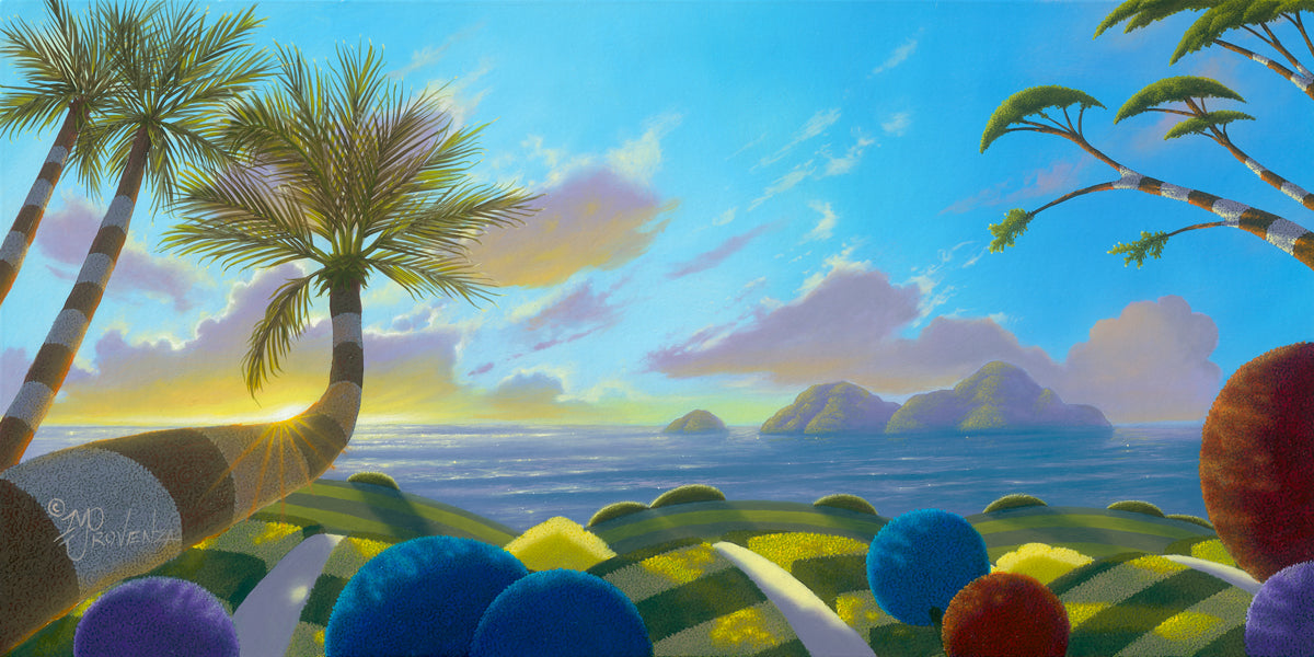 Pintura original: Sueño al atardecer de Michael Provenza