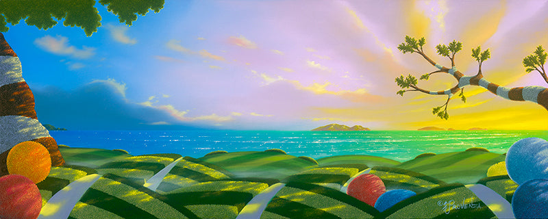 Pintura original: Luz sinfónica de Michael Provenza