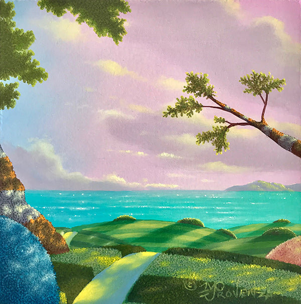 Pintura original: Luz tranquila de la mañana de Michael Provenza