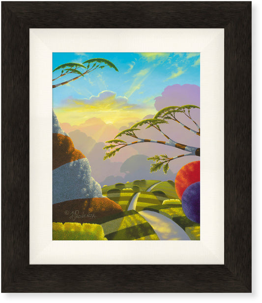 Pintura original: Valle de los Ángeles de Michael Provenza