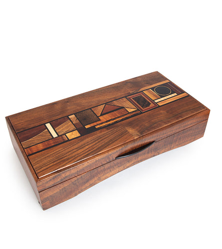 “Tranquility” Koa Marquetry Box