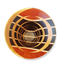 Laminated Wenge Wood Vessel #115 by Rob Woodward
