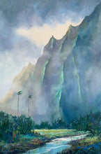 Original Painting: Rain Over the Ko’olau by Michael Powell