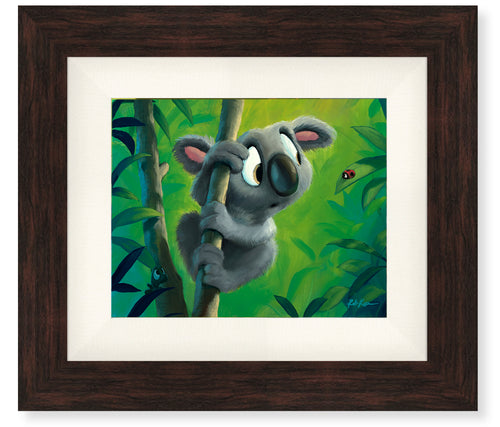 Original Painting: Curious Koala by Rob Kaz
