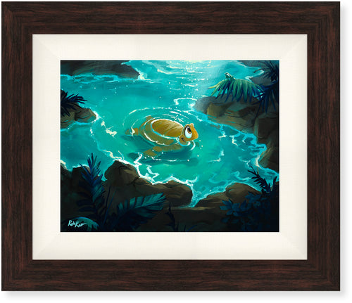 Original Painting: Honu's Tidepool by Rob Kaz