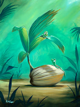 Original Painting: Meeting Mo by Rob Kaz
