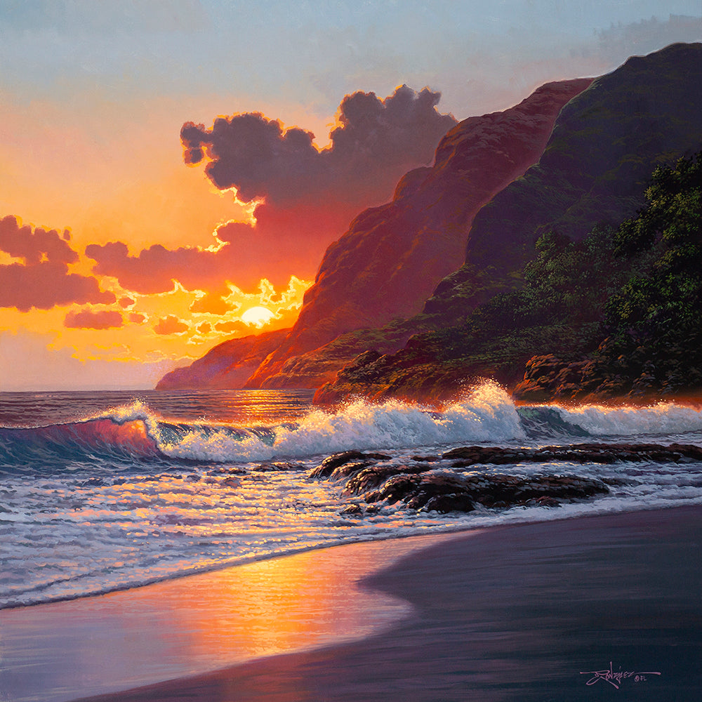 Island Summer Glow by Rodel Gonzalez