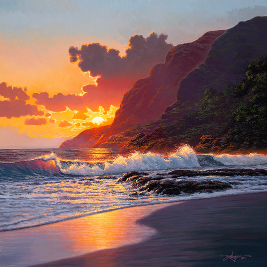 ロデル・ゴンザレス作「アイランド・サマー・グロー」