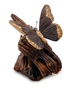 Wood Sculpture "Kamehameha Butterfly #32" by Craig Nichols