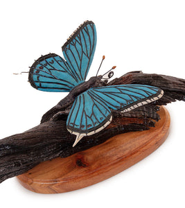 Wood Sculpture "Kamehameha Butterfly #33" by Craig Nichols