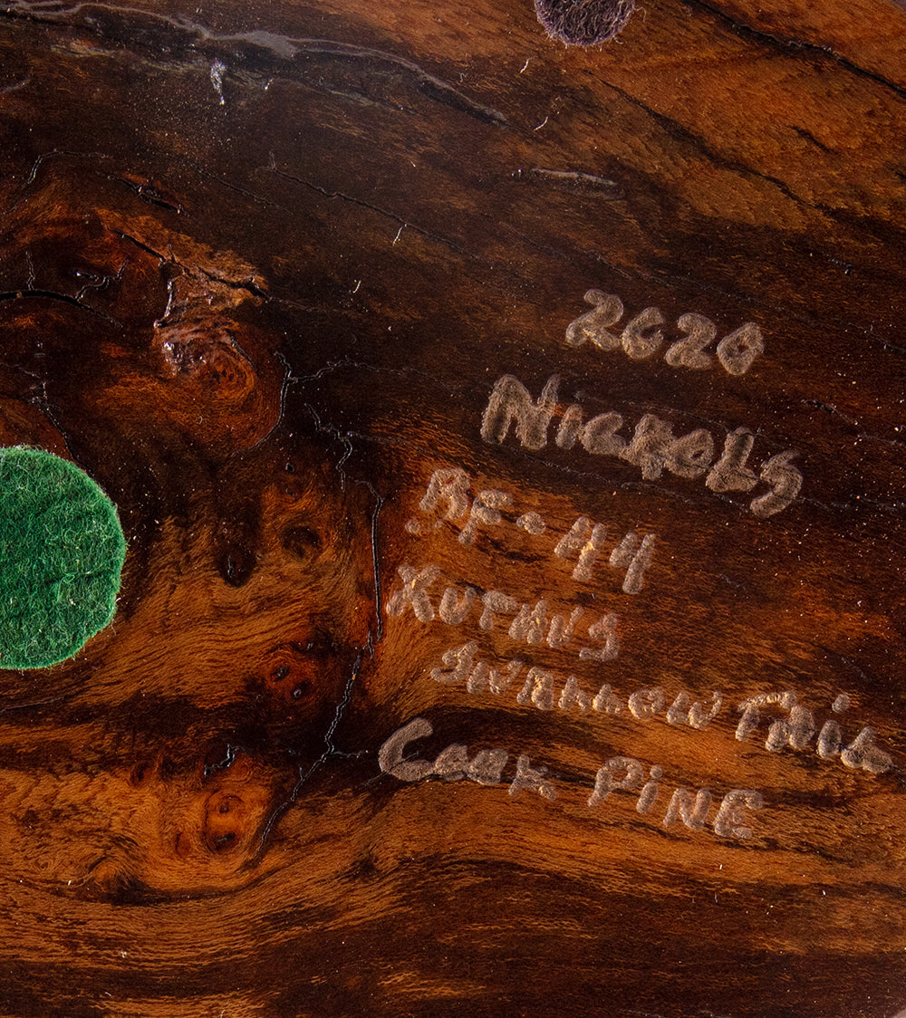 Wood Sculpture "Xuthus Swallowtail Butterfly #44" by Craig Nichols