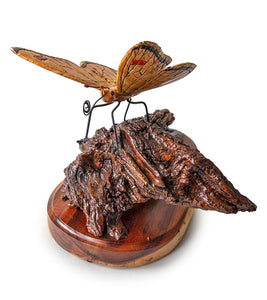 Wood Sculpture "Butterfly #27" by Craig Nichols