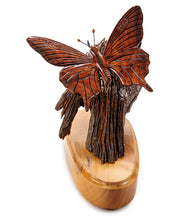 Wood Sculpture "Tiger Swallowtail Butterfly #52" by Craig Nichols