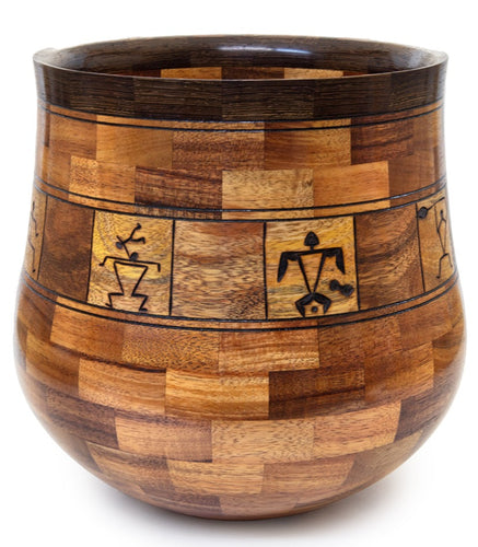 Segmented Koa Vessel 10