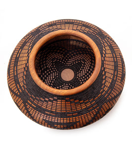 Segmented Koa Vessel 13" 27524 by Gregg Smith