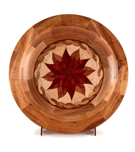 Segmented Koa Platter 