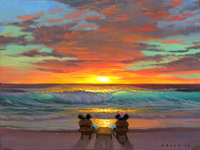 Sharing a Sunset by Walfrido Garcia