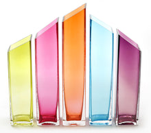Glass Sculpture "Skyline Series: Spring City" by Ben Silver