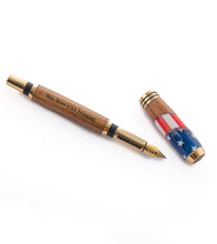 USS Missouri Teak/Resin Pen, Tycoon Fountain