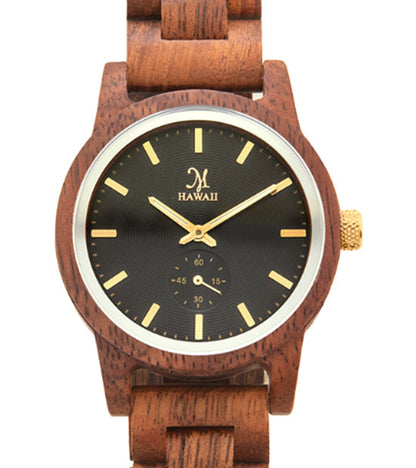Madera de koa, negro/dorado - 22779
