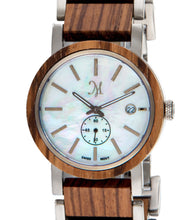 Zebrawood Silver, Mother of Pearl - 22821