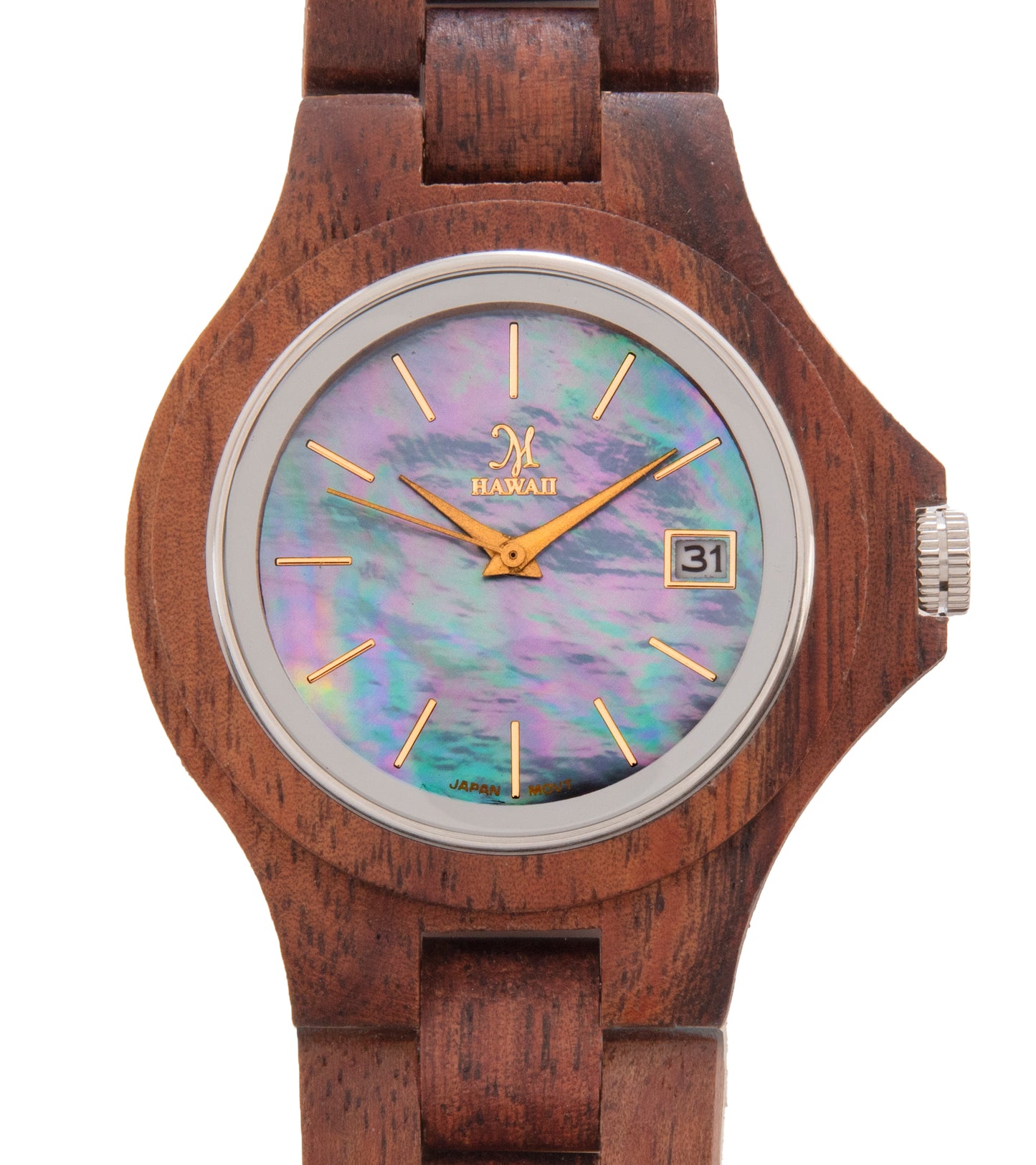 Koa, cara de nácar negro - 23550