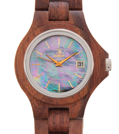 Koa, cara de nácar negro - 23550