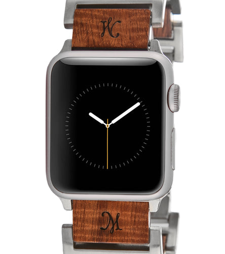 Koa Hybrid Steel Apple Watch Band