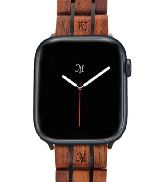 コアブラックのApple Watchバンド