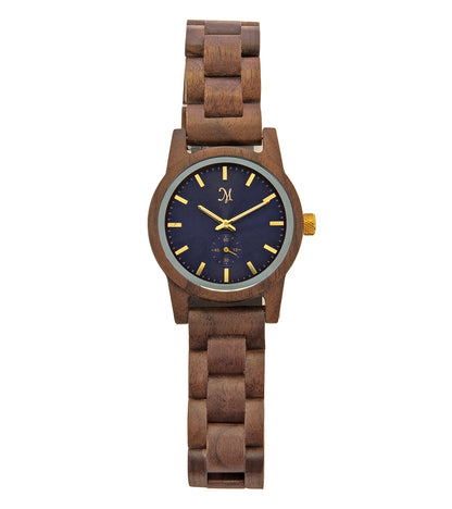 Walnut, Blue Face - 21789