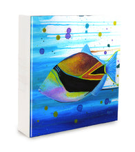 Gallery Wrapped Resin Print "Humu" by Trevor Isabel