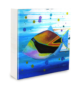 Gallery Wrapped Resin Print "Humu" by Trevor Isabel